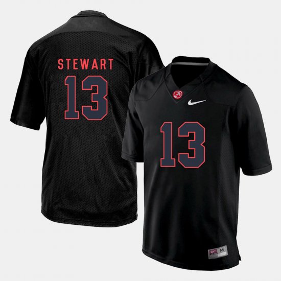 #13 ArDarius Stewart College Football Bama Men\'s Black Jersey 799991-405