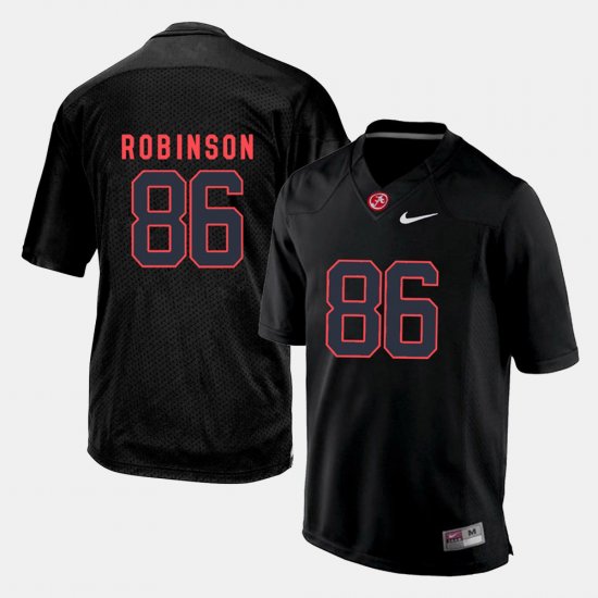 #86 A\'Shawn Robinson College Football Alabama Crimson Tide Men Black Jersey 125851-691