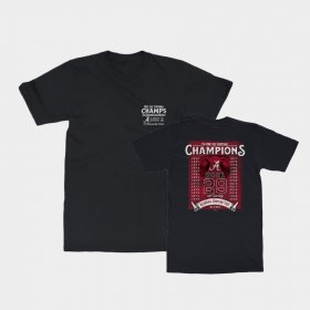 College Football Alabama Crimson Tide 2021 SEC Football Conference Champions 2-Hit Score Mens Black T-Shirts 894722-747 College Football Alabama Crimson Tide 2021 SEC Football Conference Champions 2-Hit Score Mens Black T-Shirts 894722-747