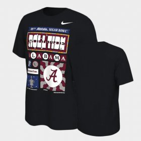 College Football Bama 2022 Sugar Bowl Mantra Men Black T-Shirt 957280-236 College Football Bama 2022 Sugar Bowl Mantra Men Black T-Shirt 957280-236
