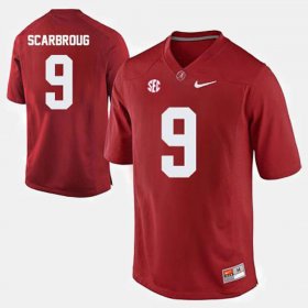 #9 Bo Scarbrough College Football Bama Mens Crimson Jersey 525080-112