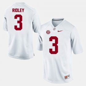 #3 Calvin Ridley College Football Bama Men's White Jersey 664579-516