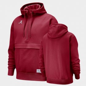 Club Alabama Half-Zip Mens Crimson Hoodie 366572-720 Club Alabama Half-Zip Mens Crimson Hoodie 366572-720