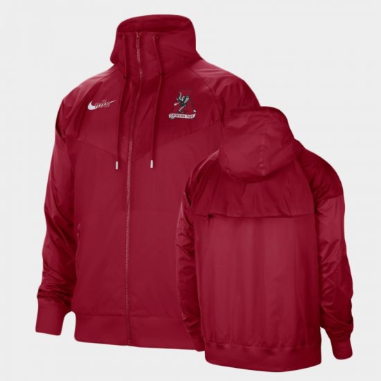 Windrunner Alabama Crimson Tide Men\'s Crimson Jacket 820868-574