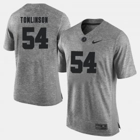 #54 Dalvin Tomlinson Gridiron Gray Limited Bama Gridiron Limited Men's Gray Jersey 922888-501