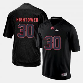 #30 Dont'a Hightower Silhouette College Bama Mens Black Jerseys 191120-439