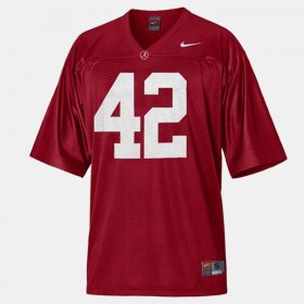 #42 Eddie Lacy College Football Bama Youth Red Jerseys 266345-751