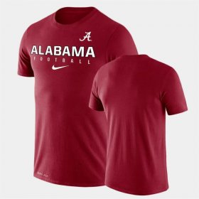Football Practice University of Alabama Legend Mens Crimson T-Shirts 587194-992 Football Practice University of Alabama Legend Mens Crimson T-Shirts 587194-992