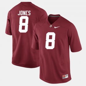 #8 Julio Jones Alumni Football Game Bama Men Crimson Jersey 549627-907