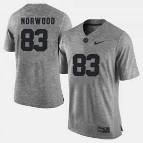 #83 Kevin Norwood Gridiron Gray Limited Alabama Gridiron Limited Mens Gray Jersey 985670-754