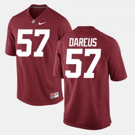 #57 Marcell Dareus Alumni Football Game Alabama Crimson Tide Men's Crimson Jerseys 626177-935