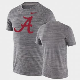 GFX Velocity University of Alabama Velocity Performance Men Charcoal T-Shirts 471207-755