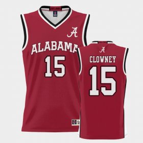 #15 Noah Clowney College Basketball Bama ProSphere Men's Crimson Jerseys 775365-209 #15 Noah Clowney College Basketball Bama ProSphere Men's Crimson Jerseys 775365-209