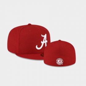 Fitted Bama 59FIFTY Hat Men's Red Cap 332996-570