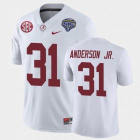 #31 Will Anderson Jr. 2021 Cotton Bowl Bama Game Men's White Jerseys 286747-251