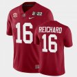 #16 Will Reichard College Football Bama 2022 National Championship Mens Crimson White Jersey 797548-680