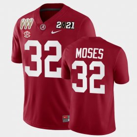 #32 Dylan Moses 3X CFP National Championship Bama Winner Men's Crimson Jerseys 849329-616 #32 Dylan Moses 3X CFP National Championship Bama Winner Men's Crimson Jerseys 849329-616