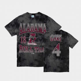 #4 Juwan Gary Vintage Tubular Bama Retro Tie-Dye Mens Black T-Shirt 319422-950 #4 Juwan Gary Vintage Tubular Bama Retro Tie-Dye Mens Black T-Shirt 319422-950