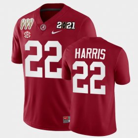 #22 Najee Harris 3X CFP National Championship Alabama Winner Men's Crimson Jersey 444482-552 #22 Najee Harris 3X CFP National Championship Alabama Winner Men's Crimson Jersey 444482-552