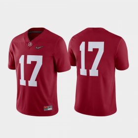 #17 2018 College Football Playoff University of Alabama Game Men's Crimson Jersey 889877-584 #17 2018 College Football Playoff University of Alabama Game Men's Crimson Jersey 889877-584