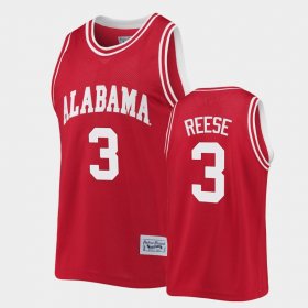 #3 Alex Reese Commemorative Basketball University of Alabama Classic Men Crimson Jerseys 662633-576