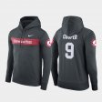 #9 Amari Cooper Sideline Seismic Bama Football Performance Mens Anthracite Hoodies 832411-812