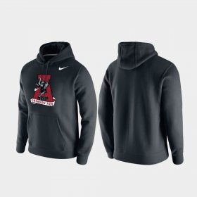 Vintage Logo Alabama Club Fleece Men's Black Hoodies 183027-874 Vintage Logo Alabama Club Fleece Men's Black Hoodies 183027-874