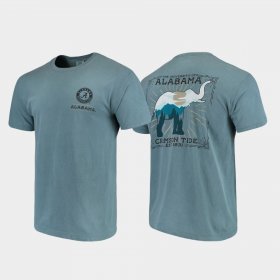 State Scenery University of Alabama Comfort Colors Men Blue T-Shirts 889190-624 State Scenery University of Alabama Comfort Colors Men Blue T-Shirts 889190-624