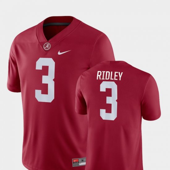 #3 Calvin Ridley Game Bama College Football Mens Crimson Jerseys 185522-334