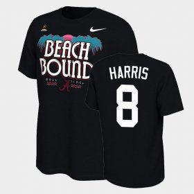 #8 Christian Harris 2021 National Championship University of Alabama Bound College Football Playoff Mens Black T-Shirts 230771-339 #8 Christian Harris 2021 National Championship University of Alabama Bound College Football Playoff Mens Black T-Shirts 230771-339