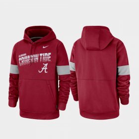 Performance Alabama Crimson Tide Pullover Men's Crimson Hoodie 778130-306 Performance Alabama Crimson Tide Pullover Men's Crimson Hoodie 778130-306
