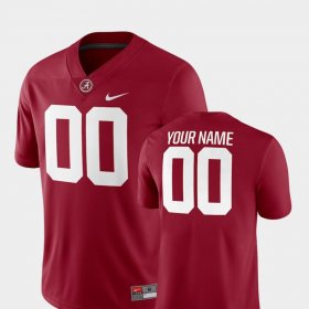 #00 Custom College Football Bama 2018 Game Men's Crimson Jerseys 699445-170 #00 Custom College Football Bama 2018 Game Men's Crimson Jerseys 699445-170