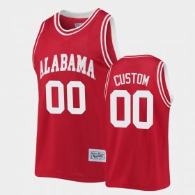 #00 Custom Commemorative Basketball University of Alabama Classic Men Crimson Jersey 589857-342 #00 Custom Commemorative Basketball University of Alabama Classic Men Crimson Jersey 589857-342