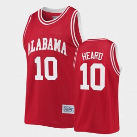 #10 Delaney Heard Commemorative Basketball Alabama Crimson Tide Classic Mens Crimson Jersey 609093-353