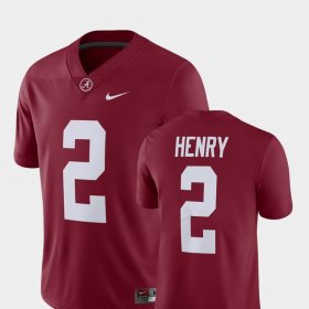 #2 Derrick Henry Alumni Football Game Bama Player Mens Crimson Jersey 408457-358 #2 Derrick Henry Alumni Football Game Bama Player Mens Crimson Jersey 408457-358