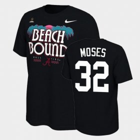 #32 Dylan Moses 2021 National Championship Bama Bound College Football Playoff Men's Black T-Shirt 126418-629 #32 Dylan Moses 2021 National Championship Bama Bound College Football Playoff Men's Black T-Shirt 126418-629