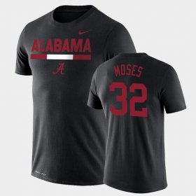 #32 Dylan Moses Team DNA Bama Legend Performance Men's Black T-Shirts 141061-127 #32 Dylan Moses Team DNA Bama Legend Performance Men's Black T-Shirts 141061-127