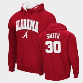 #30 Galin Smith Arch & Logo 2.0 Alabama Pullover Mens Crimson Hoodies 150823-439 #30 Galin Smith Arch & Logo 2.0 Alabama Pullover Mens Crimson Hoodies 150823-439