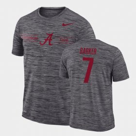#7 Braxton Barker GFX Velocity Bama Sideline Legend Performance Men Gray T-Shirt 230776-400 #7 Braxton Barker GFX Velocity Bama Sideline Legend Performance Men Gray T-Shirt 230776-400