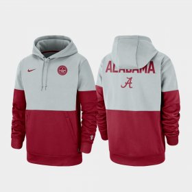 Rivalry University of Alabama Therma Performance Pullover Mens Gray Crimson Hoodie 605638-815 Rivalry University of Alabama Therma Performance Pullover Mens Gray Crimson Hoodie 605638-815