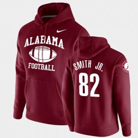 #82 Irv Smith Jr. Retro Football Alabama Crimson Tide Pullover Men's Crimson Hoodie 847026-671 #82 Irv Smith Jr. Retro Football Alabama Crimson Tide Pullover Men's Crimson Hoodie 847026-671