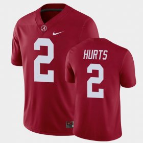 #2 Jalen Hurts Game Alabama Alumni Player Football Men's Crimson Jerseys 600438-422 #2 Jalen Hurts Game Alabama Alumni Player Football Men's Crimson Jerseys 600438-422