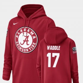 #17 Jaylen Waddle Champ Drive Alabama Crimson Tide Football Performance Mens Crimson Hoodies 732231-628 #17 Jaylen Waddle Champ Drive Alabama Crimson Tide Football Performance Mens Crimson Hoodies 732231-628