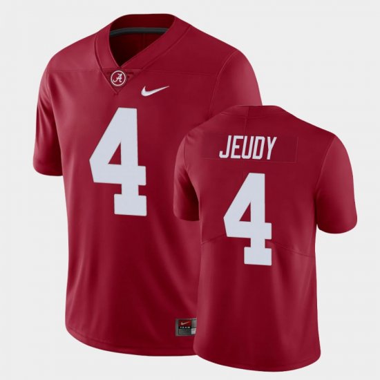 #4 Jerry Jeudy Limited Alabama Men Crimson Jersey 215598-277