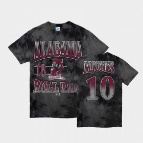 #10 Mac Jones Vintage Tubular Bama Men Black T-Shirt 531138-271 #10 Mac Jones Vintage Tubular Bama Men Black T-Shirt 531138-271