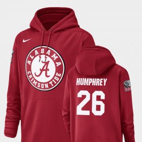 #26 Marlon Humphrey Champ Drive Bama Football Performance Mens Crimson Hoodies 800778-964 #26 Marlon Humphrey Champ Drive Bama Football Performance Mens Crimson Hoodies 800778-964