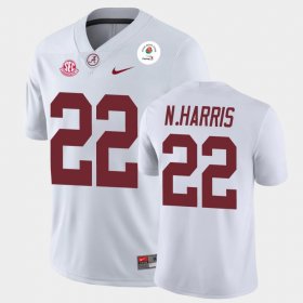 #22 Najee Harris 2021 Rose Bowl Bama Champions Men White Jersey 565954-343 #22 Najee Harris 2021 Rose Bowl Bama Champions Men White Jersey 565954-343