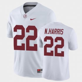 #22 Najee Harris College Football Bama Game Men's White Jersey 953495-717 #22 Najee Harris College Football Bama Game Men's White Jersey 953495-717