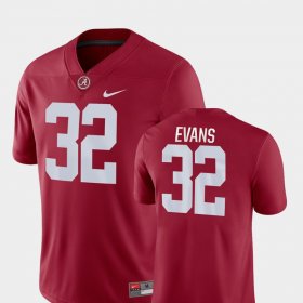 #32 Rashaan Evans Game Bama College Football Mens Crimson Jersey 581196-500 #32 Rashaan Evans Game Bama College Football Mens Crimson Jersey 581196-500