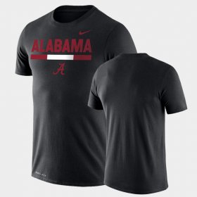 Team DNA Bama Legend Performance Men Black T-Shirt 814727-354 Team DNA Bama Legend Performance Men Black T-Shirt 814727-354